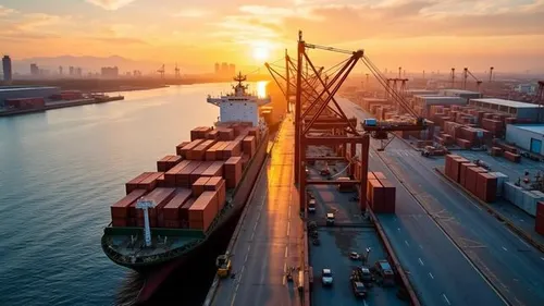 Sea Cargo Shipping Container Export